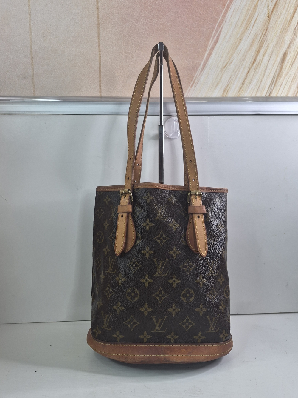 Louis Vuitton Brown Monogram Bucket Bag